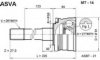 ASVA MT-14 Joint Kit, drive shaft